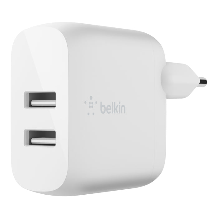 BELKIN Chargeur 24W 2 ports (2 USB-A)