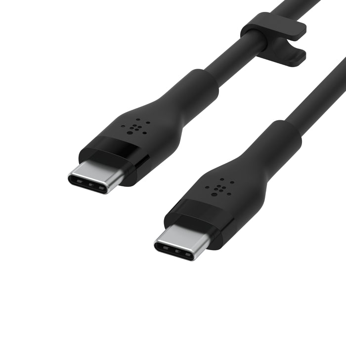 BELKIN Câble Silicone USB-C vers USB-C 2M (Noir)