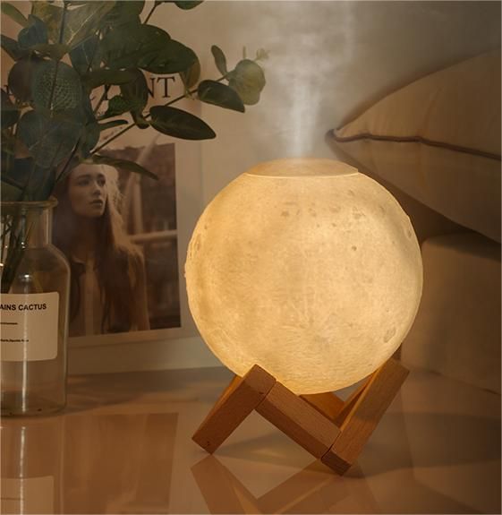 Lampe de table / humidificateur Moon Art Deco MOON YQ-008